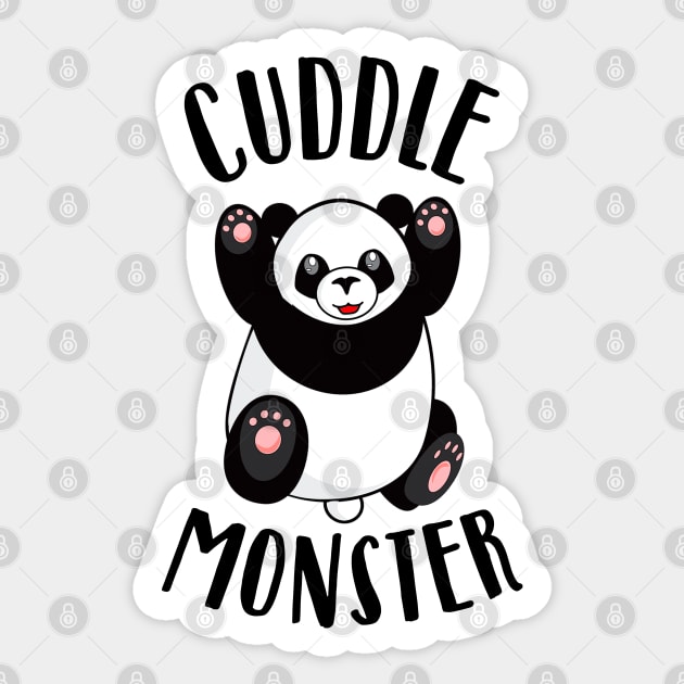 Cuddle Monster Sticker by NotoriousMedia